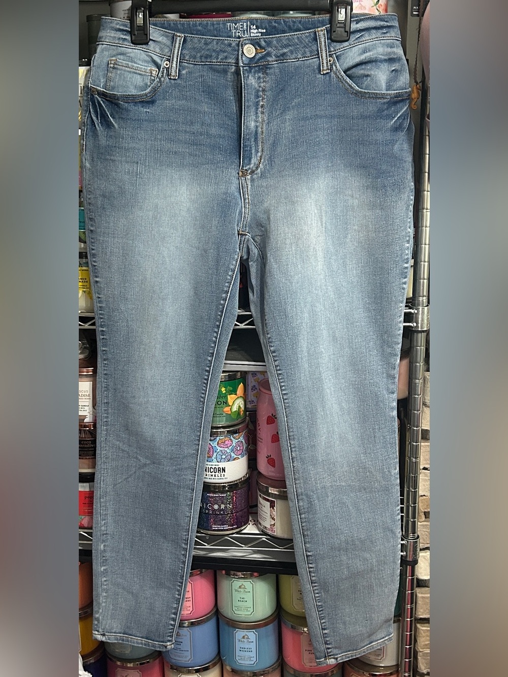 Time & True High Rise Skinny Jeans